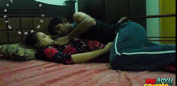  indian couple sunny and sonia in bedroom hardcore sex